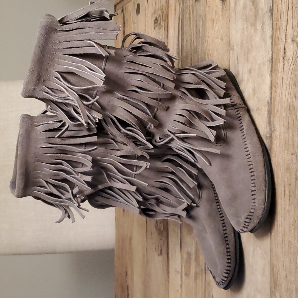 Minnetonka 3-Layer Fringe Boot - image 3